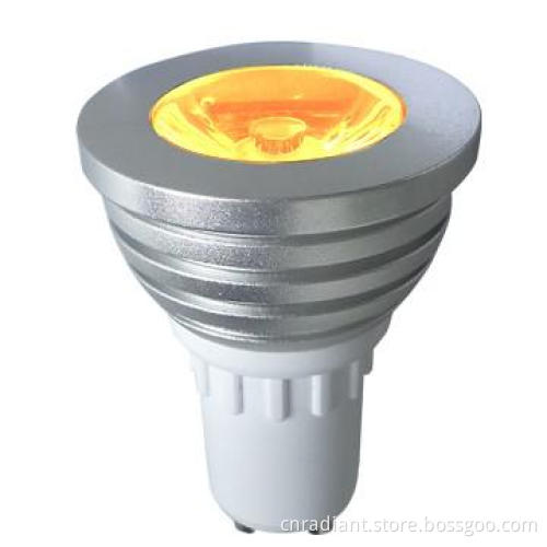 GU10 RGB LED Spotlight, colour changing with the remote controller
